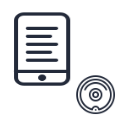 Ebook reader + autonomous vacuum cleaner